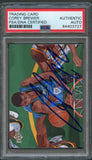 2008-09 Upper Deck Basketball #107 Corey Brewer Signed Card AUTO PSA Slabbed Timberwolves