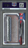 2018 Bowman Draft BD-165 Chrome Nico Hoerner Signed Card PSA Slabbed Auto Cubs