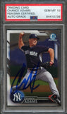 2016 Bowman Chrome #BCP192 Chance Adams Signed Card PSA Slabbed Auto Grade 10 Yankees