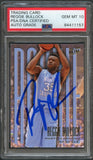 2013-14 Fleer Ultra #215 Reggie Bullock Signed Card PSA Slabbed Auto 10 RC Tar Heels
