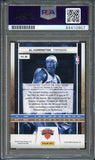 2009-10 Panini Season Update #31 Al Harrington Signed Card AUTO 10 PSA Slabbed Knicks