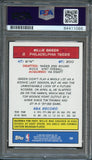 2004-05 Topps Bazooka #16 Willie Green Signed Card AUTO 10 PSA Slabbed 76ers