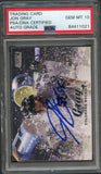 2017 Topps Stadium Club #290 Jon Gray Signed Card PSA Slabbed Auto Grade 10 Rockies