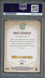 2018 Topps Gypsy Queen #220 Brian Anderson Signed Card PSA Slabbed Auto Grade 10 RC Marlins