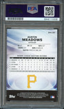2017 Bowman Platinum #BNG-AM Austin Meadows Signed Card PSA Slabbed Auto Grade 10 Pirates