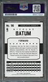 2015-16 NBA Hoops #96 Nicolas Batum Signed Card AUTO 10 PSA Slabbed Hornets