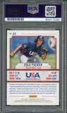2015 Stars And Stripes #23 Cole Tucker Signed Card PSA Slabbed Auto 10 Pirates