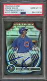 2013 Bowman Platinum #TP-JSO Jorge Soler Signed Card PSA Slabbed Auto 10 Cubs