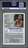 1997 Topps Finest #270 Reggie Miller Signed Card AUTO PSA Slabbed Pacers