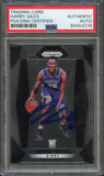 2017-18 Panini Prizm #28 HARRY GILES Signed Card AUTO PSA Slabbed RC