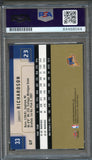 2003-04 Fleer Genuine Insider #33 Jason Richardson Signed Card AUTO PSA Slabbed Warriors