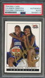 2006 WNBA #109 Yolanda Griffith Signed Card AUTO PSA Slabbed