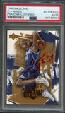 2005-06 Upper Deck Slam #111 CJ Miles Signed Card PSA Slabbed RC Jazz