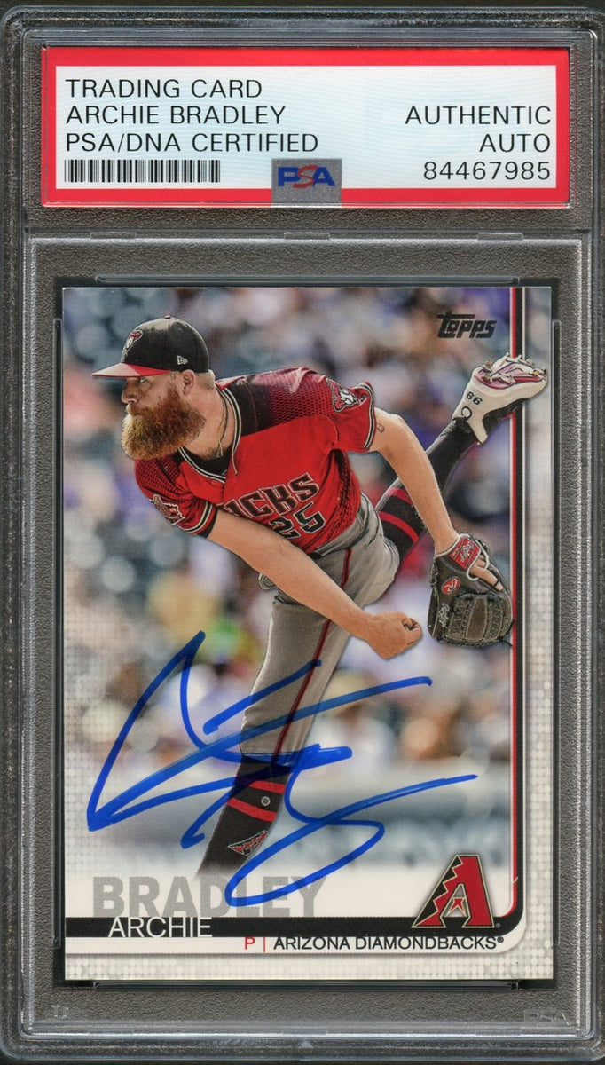 D-Backs Archie Bradley Authentic Signed 8x10 Photo Horizontal