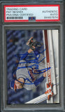 2017 Topps #272 Pat Neshek Signed Card PSA Slabbed Auto Astros