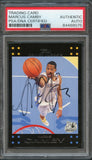2007-08 Topps #90 Marcus Camby Signed AUTO PSA Slabbed Nuggets