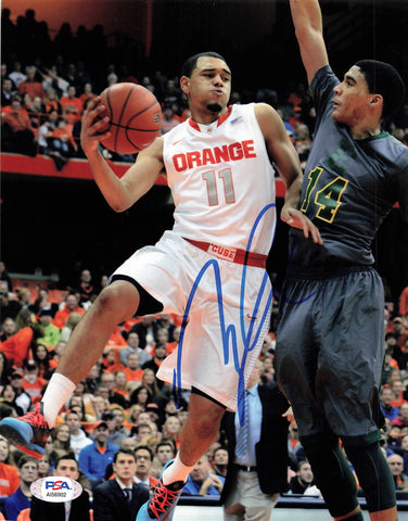 Tyler Ennis signed 8x10 photo PSA/DNA Syracuse Orange Autographed