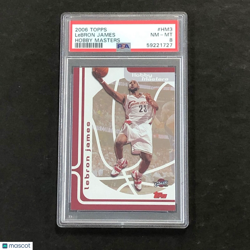2006 Topps #HM3 Lebron James PSA 8 NM-MT Hobby Masters