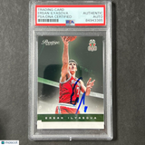 2012-13 Prestige Basketball #76 Ersan Ilyasova Signed Card AUTO PSA Slabbed Buck