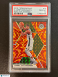 2019-20 Panini Mosaic #75 Giannis Antetokounmpo Reactive Orange PSA 10 Bucks
