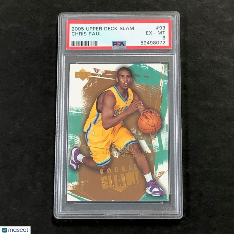 2005 Upper Deck #93 Chris Paul PSA 6 EX-MT Hornets