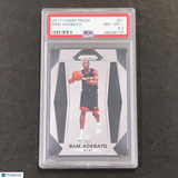 2017 Panini Prizm #51 Bam Adebayo PSA 8.5 NM-MT+ Heat