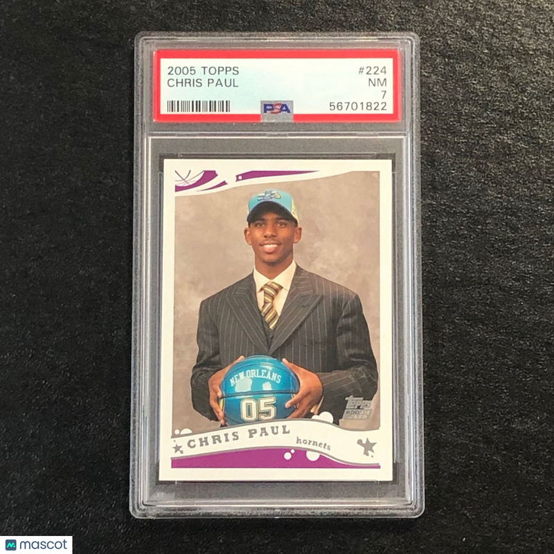 2005 Topps #224 Chris Paul PSA 7 NM Hornets