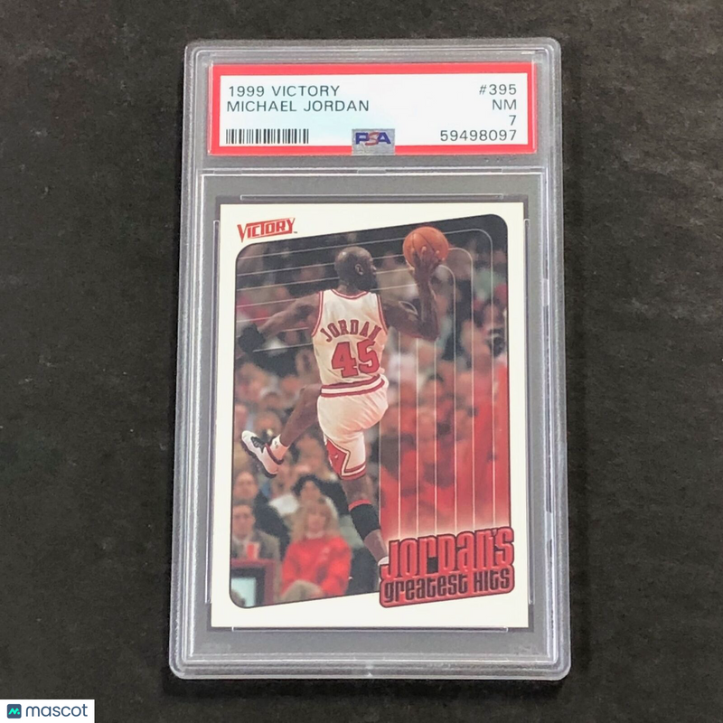 1999 Victory #395 Michael Jordan PSA 7 NM Bulls