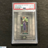 2003 Topps Rookie Matrix Mini Framed Mini #114 Chris Bosh Signed Card PSA 8 Raptors