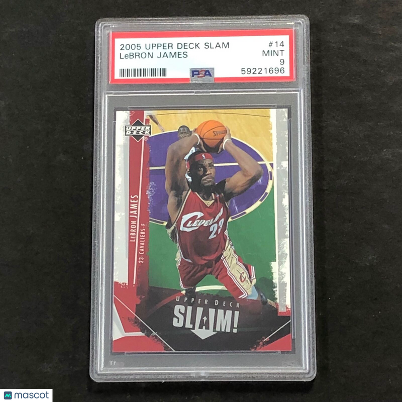 2005 Upper Deck Slam #14 Lebron James PSA 9 Mint Cavaliers