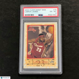 2004 Fleer Sweet Sigs #75 Lebron James PSA 6 EX-MT Cavaliers
