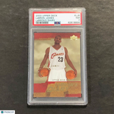 2003 Upper Deck #LJ8 Lebron James PSA 7 NM Lebron's Diary