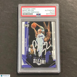 2005 Upper Deck #75 Brad Miller Signed Card AUTO PSA Slabbed Kings