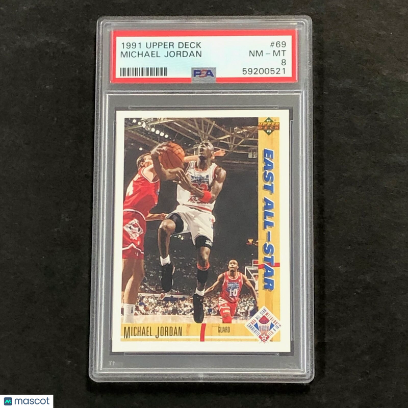 1991 Upper Deck #69 Michael Jordan PSA 8 NM-MT Bulls