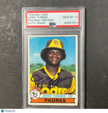 1979 Topps #564 Jerry Turner Signed Card PSA Slabbed Auto 10 Padres