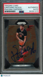 2017-18 Panini Prizm #243 Cristiano Felicio Signed Card AUTO PSA Slabbed Bulls
