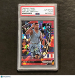2020-21 Panini Prizm Draft Picks #57 Theo Maledon Signed Card Auto PSA Slabbed