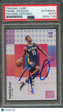 2017-18 Panini Status #147 Frank Jackson Signed Card AUTO PSA Slabbed RC Pelican