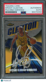 2003-04 Topps Finest #21 Speedy Claxton Signed Card Auto PSA Slabbed