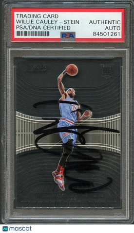 2015-16 Panini Clear Vision #98 Willie Cauley-Stein Signed Card AUTO PSA Slabbed