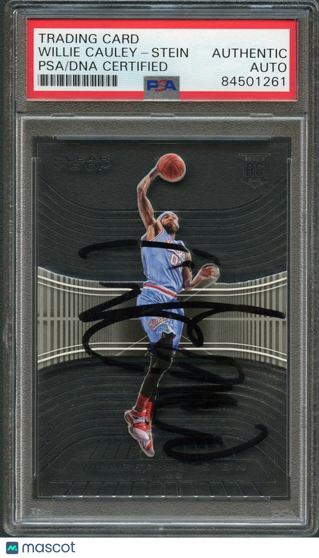 2015-16 Panini Clear Vision #98 Willie Cauley-Stein Signed Card AUTO PSA Slabbed