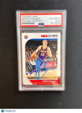 2019-20 NBA Hoops #276 Moritz Wagner Signed Card AUTO PSA Slabbed Lakers