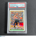 2006-07 Topps #14 Sebastian Telfair Signed Card AUTO PSA/DNA Slabbed Boston Celt