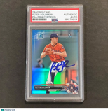 2017 Bowman Draft Chrome #BDC-148 PETER SOLOMON Signed Card PSA/DNA Slabbed Auto