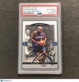 2003-04 Fleer #87 Kwame Brown Signed Card PSA Slabbed Wizards