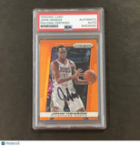 2012-13 Panini Orange Prizm #66 John Henson Signed Card AUTO PSA Slabbed