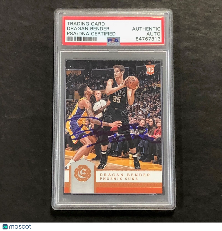 2016-17 Panini Excalibur #142 Dragan Bender Signed Card AUTO PSA Slabbed RC Suns