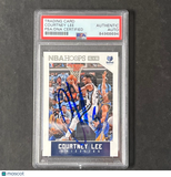 2015-16  Panini Hoops #217 Courtney Lee Signed Card AUTO PSA Slabbed Grizzlies