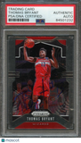 2019-20 PANINI PRIZM #195 THOMAS BRYANT Signed AUTO PSA Slabbed Wizards