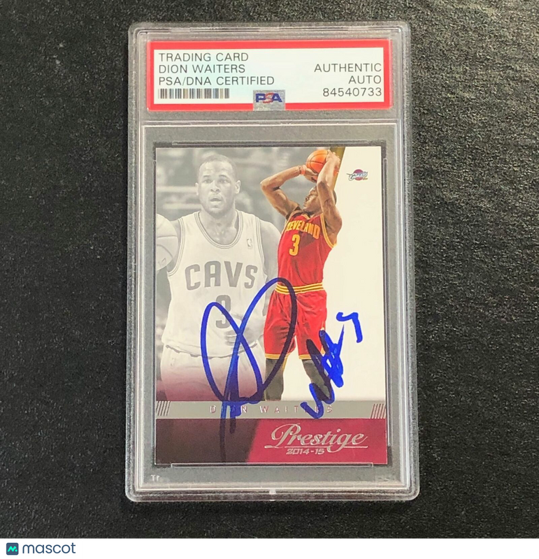 2014-15 Panini Prestige #118 Dion Waiters Signed Card AUTO PSA Slabbed Cavaliers